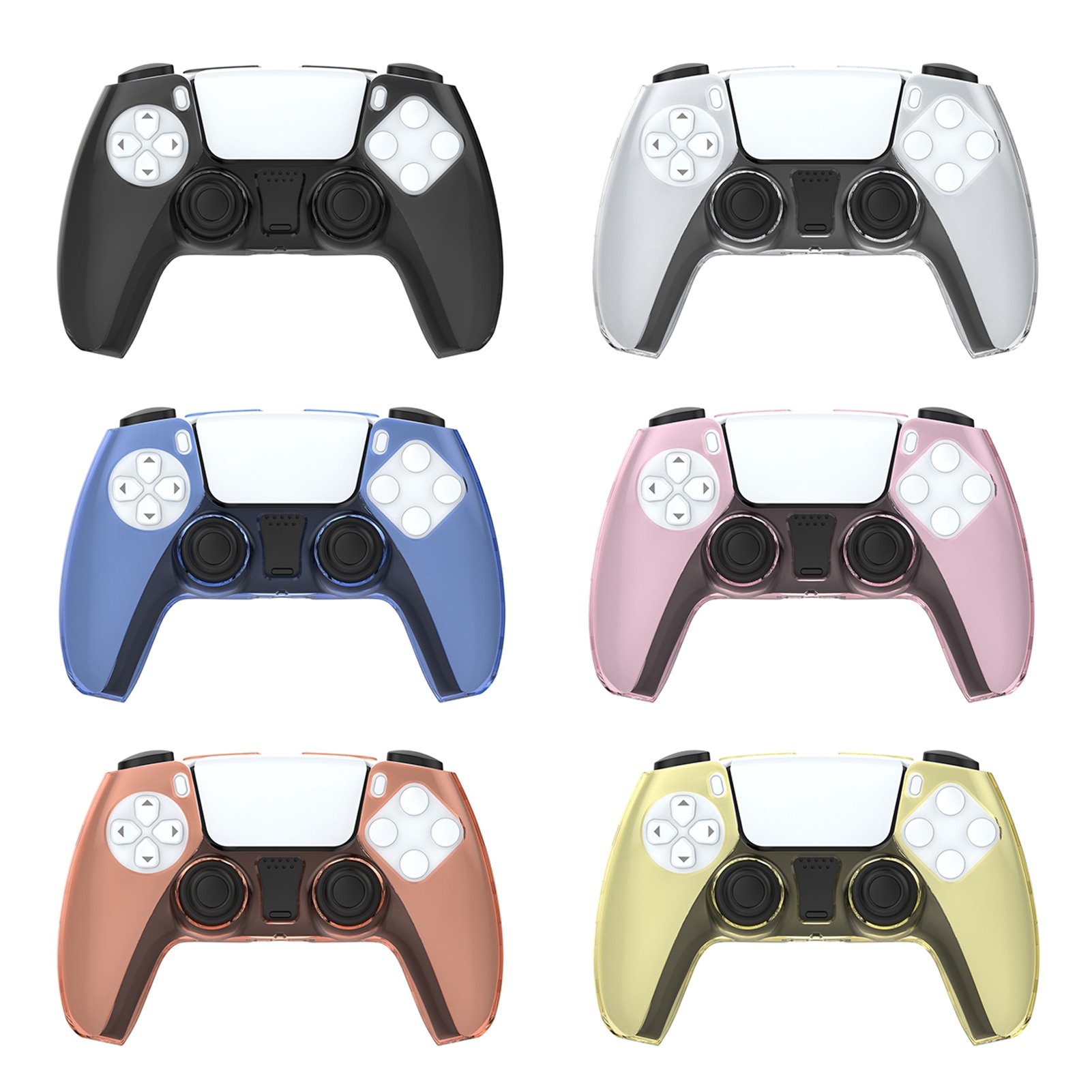 SONY Playstation 5 PS5 Game Controller Protective Case Gamepad Joysticks Protection Shell For